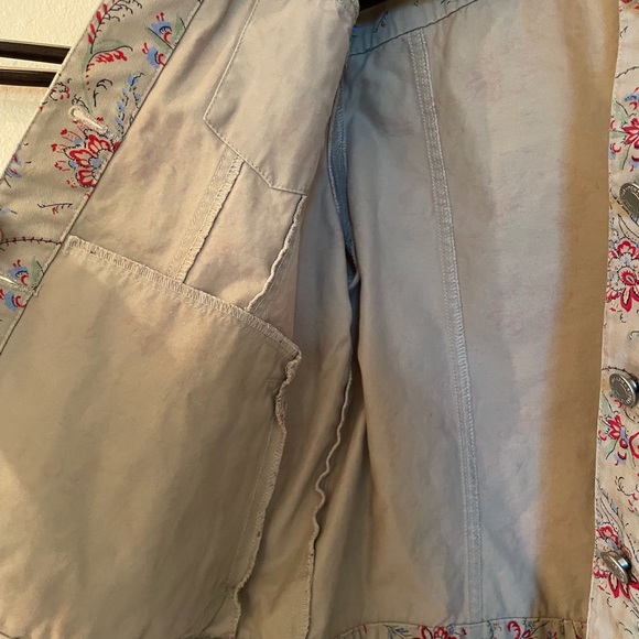 Pendleton Women’s Vintage Denim Jacket, Floral print size M - Picture 13 of 14